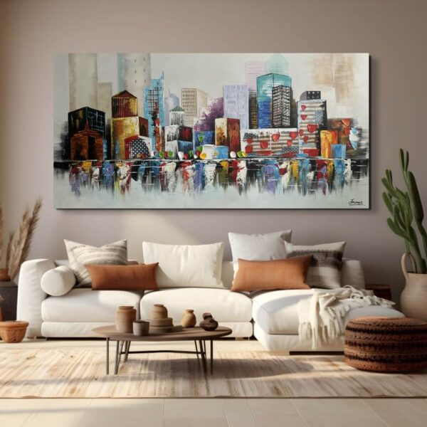 Målningar | Tavlor | Handmålad | Stor | Abstrakt