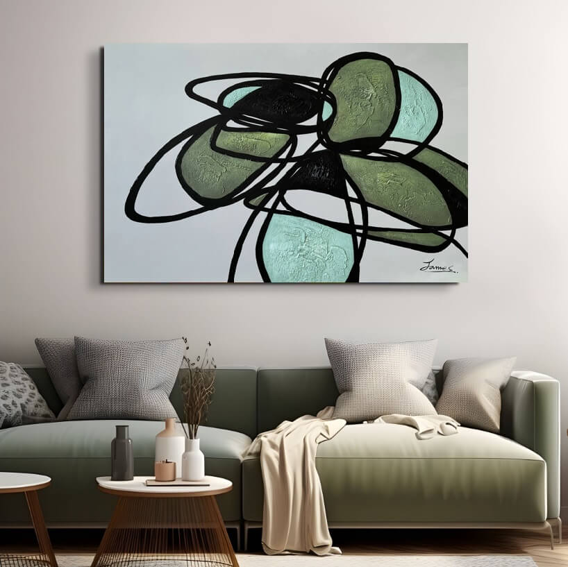 store tavlor (7) Målningar | Tavlor | Handmålad | Stor | Abstrakt