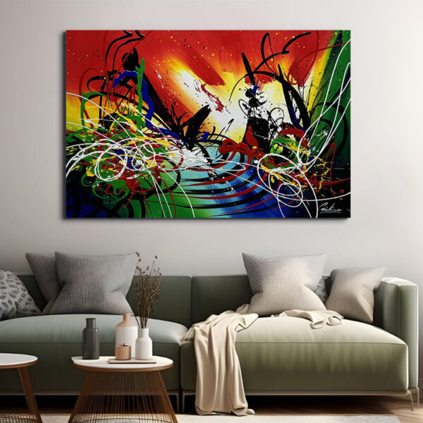 Målningar | Tavlor | Handmålad | Stor | Abstrakt