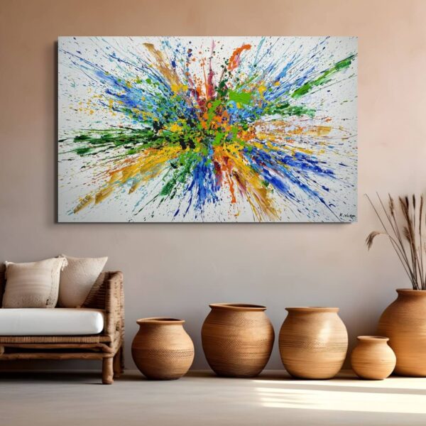 Målningar | Tavlor | Handmålad | Stor | Abstrakt