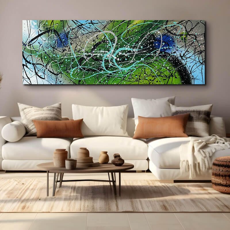 tavlor (12) Målningar | Tavlor | Handmålad | Stor | Abstrakt