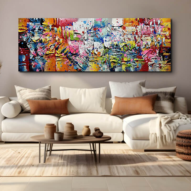 tavlor (19) Målningar | Tavlor | Handmålad | Stor | Abstrakt