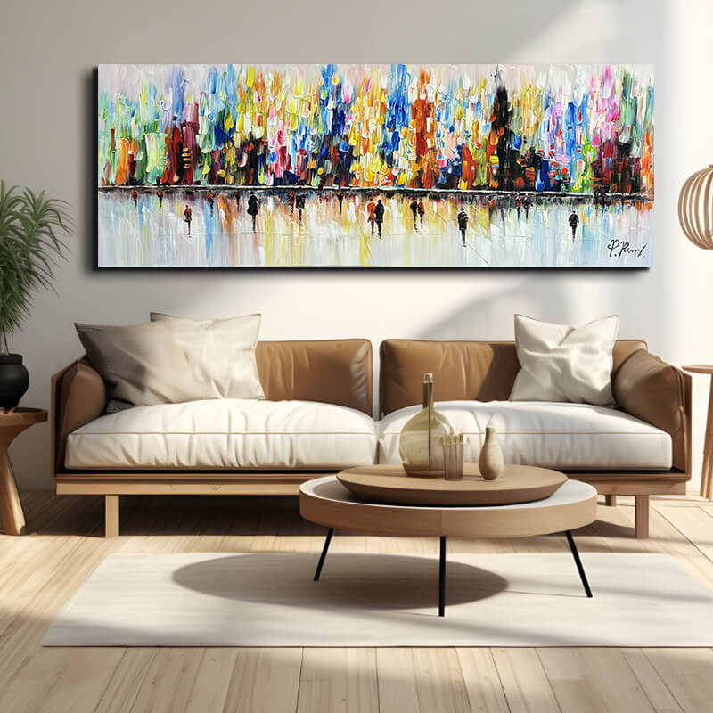 tavlor (40) Målningar | Tavlor | Handmålad | Stor | Abstrakt