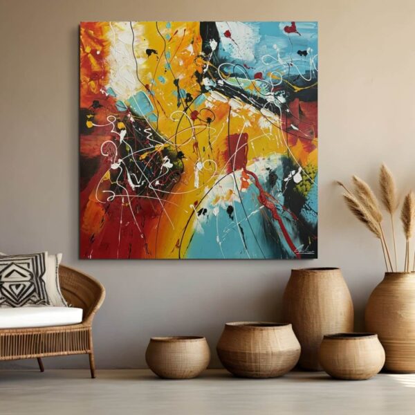 Målningar | Tavlor | Handmålad | Stor | Abstrakt